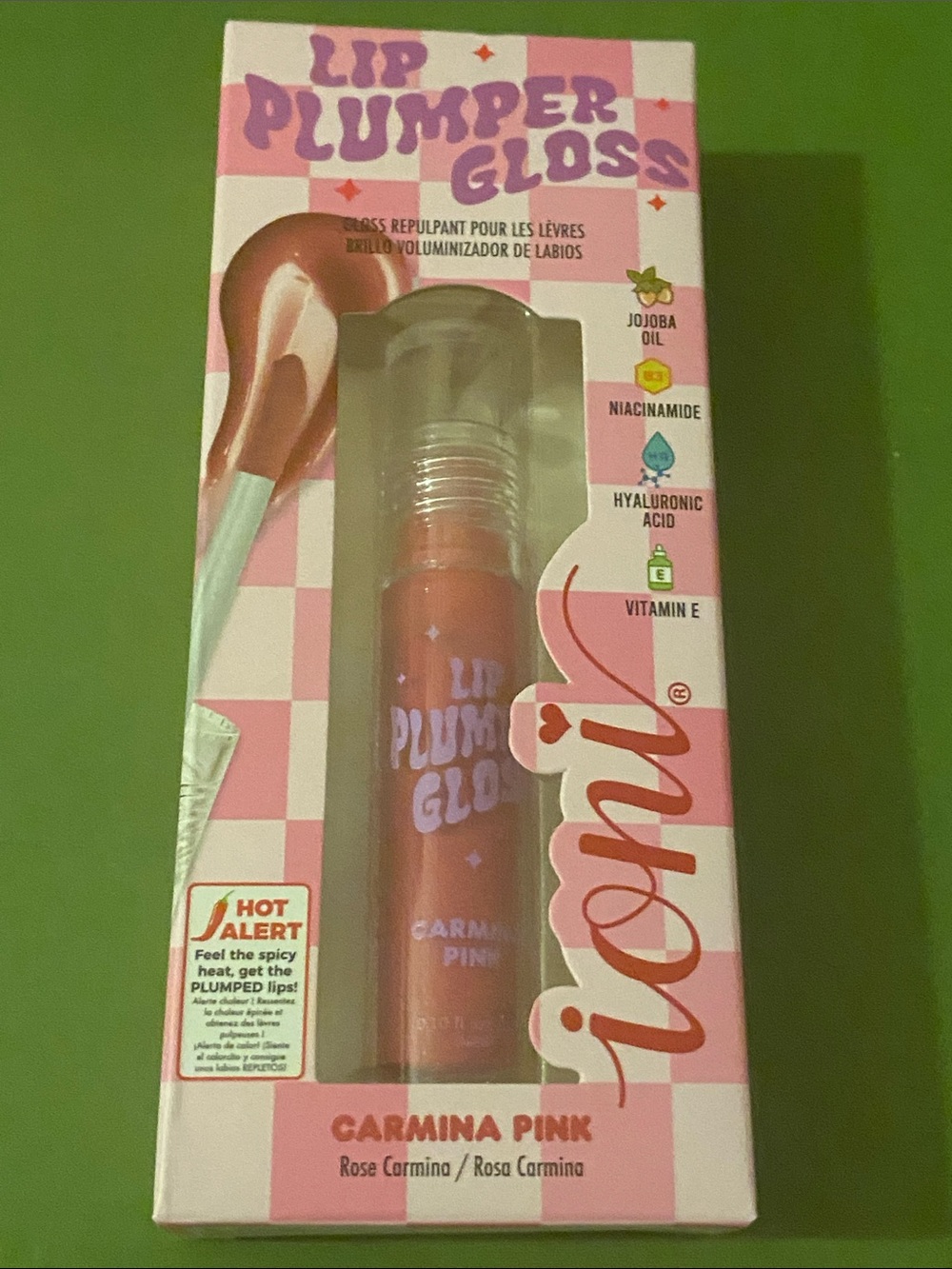 IONI Plumper Lip Gloss in Carmina Pink